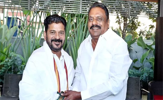 BRS MLA Prakash Goud Meets CM Revanth Reddy - Sakshi