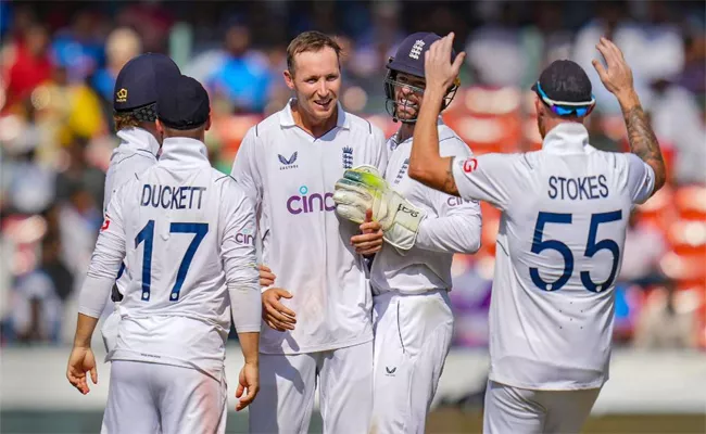 IND VS ENG 1st Test: Tom Hartley Is The Second Player To Take 9 Wickets, After A Hit For A Six On First Ball In A Debut Match - Sakshi