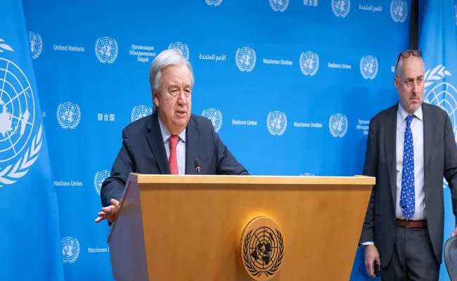 Israel-Hamas war: UN Chief Urges Resumption of Funding for Palestinian Aid  - Sakshi