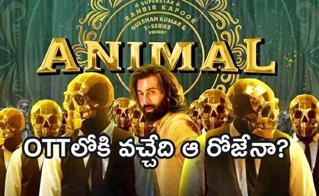 Animal Movie OTT Release Date January 15th 2024  - Sakshi