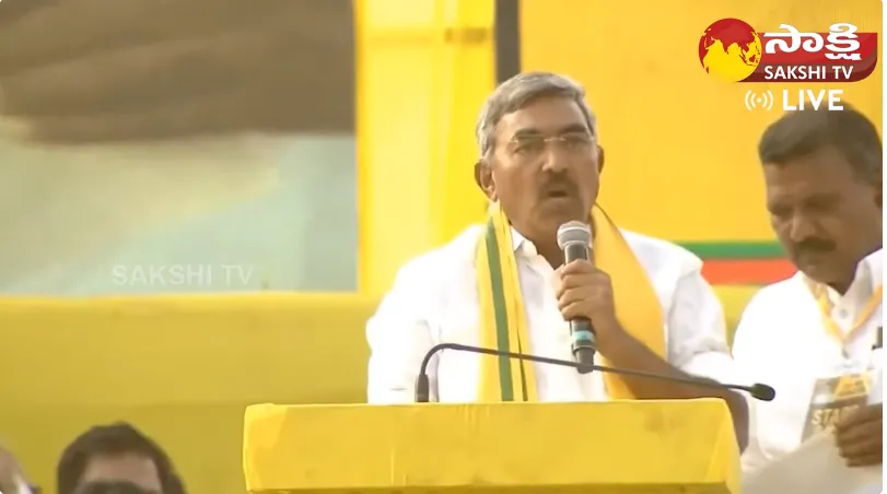 TDP Leader Alapati Raja Praise CM YS Jagan Ruling in Front of Chandrababu Naidu