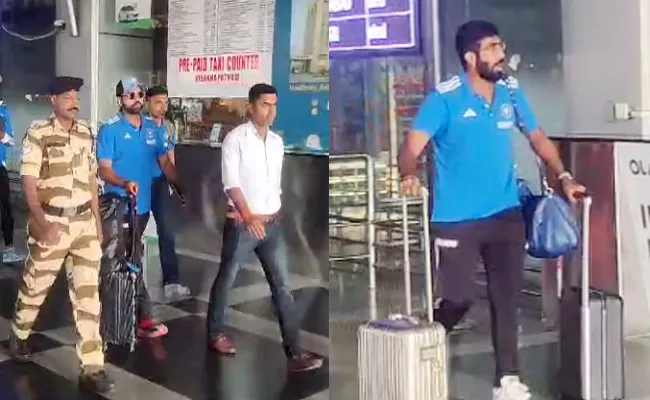 Ind vs Eng 2nd Test: India England Teams Reached Visakhapatnam - Sakshi