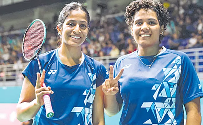 Gayatri and Tresa jodi worked hard - Sakshi