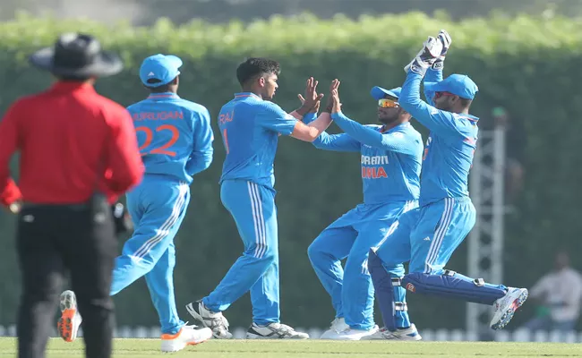 South Africa U19 Tri Series: India Beat Afghanistan By 9 Wickets - Sakshi