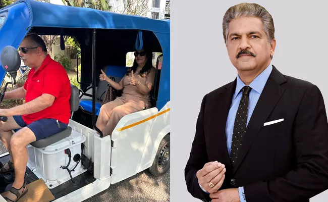 Breach Candy Hospital CEO Drives Autorickshaw - Sakshi