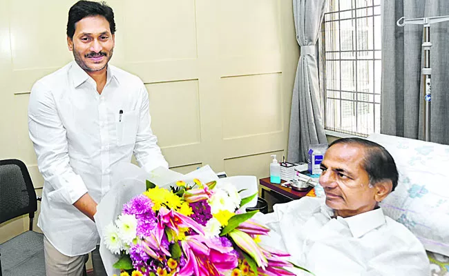 Andhara pradesh CM YS Jagan Meets KCR: TS - Sakshi