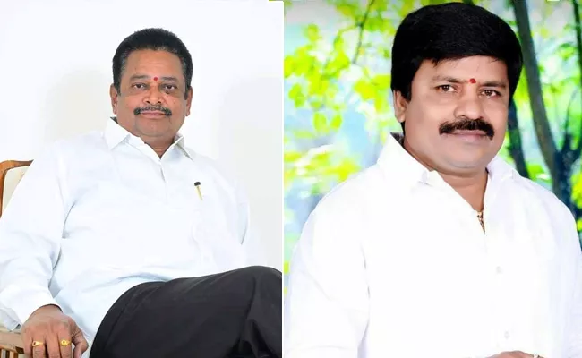 tdp leaders internal fight in pathapatnam - Sakshi