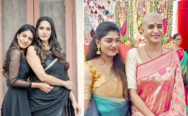 Tollywood Actress Surekha Vani Shaved Head at Tirumala - Sakshi