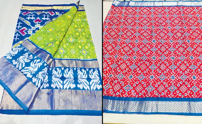 Danger Bells To Pochampalli Ikkath Pattu Sarees - Sakshi