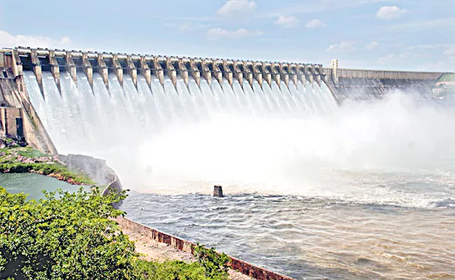 Nagarjuna sagar under control of Krishna Board - Sakshi