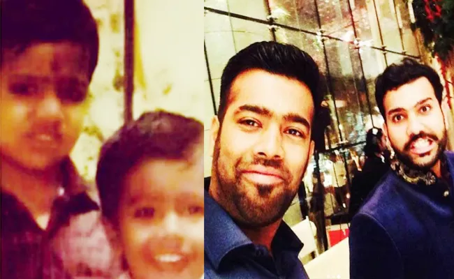 Who is Rohit Sharma Brother Vishal Sharma Having Identical Twins - Sakshi