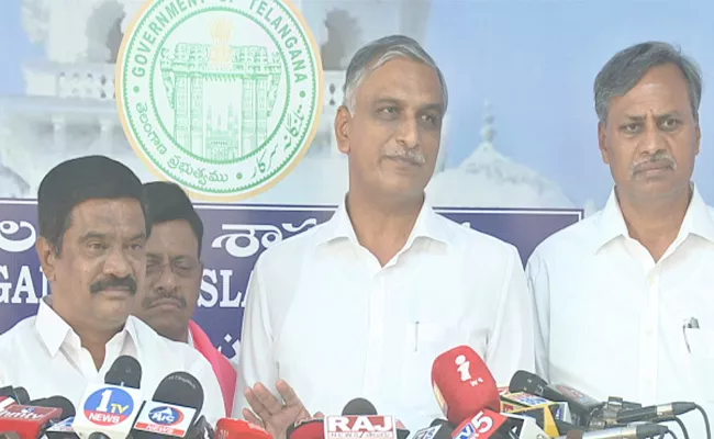 Former Minister Harishrao Slams Telangana Government Budget - Sakshi