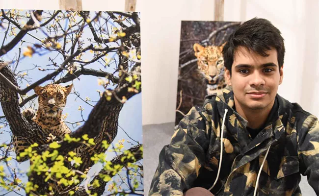 Priyanka Gandhis Son Raihan Vadras Third Solo Exhibition Upamana - Sakshi