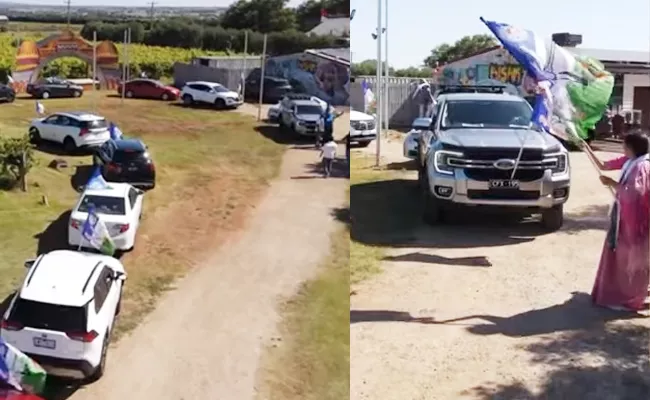 YSRCP Supporters Sussessful Car Rally At Melbourne - Sakshi