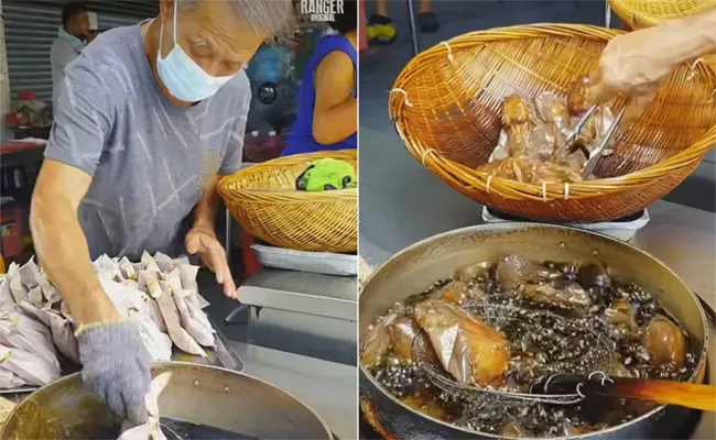 Paper Bag Fried Chicken In Malaysia  - Sakshi