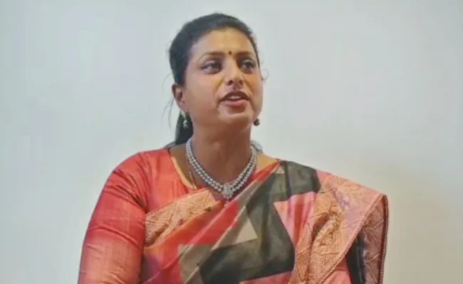 Minister RK Roja Fires On Chandrababu And Pawan kalyan - Sakshi