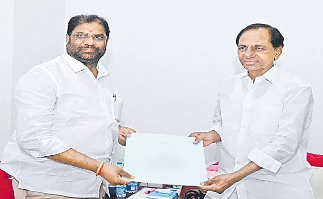 Sitting MP Vaviraju Ravichandra is BRS Rajya Sabha candidate - Sakshi