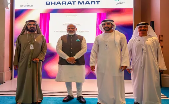 Bharatmart To Compete Dragonmart In Dubai - Sakshi