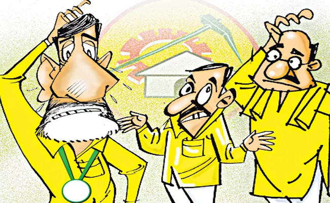 TDP leaders are angry with ChandraBabu attitude - Sakshi