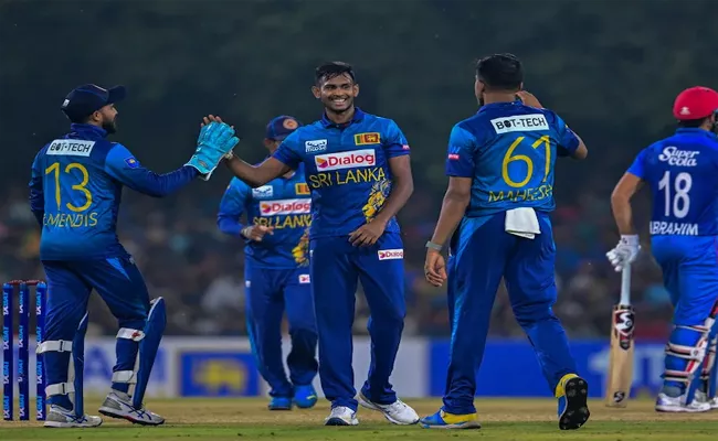 Sri Lanka Beat Afghanistan By 4 Runs In 1st T20 - Sakshi