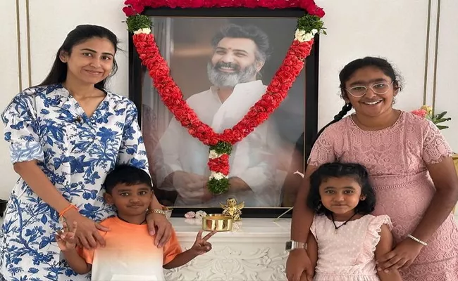 Nandamuri Taraka Ratna Wife Alekhya Reddy Post After One Year - Sakshi