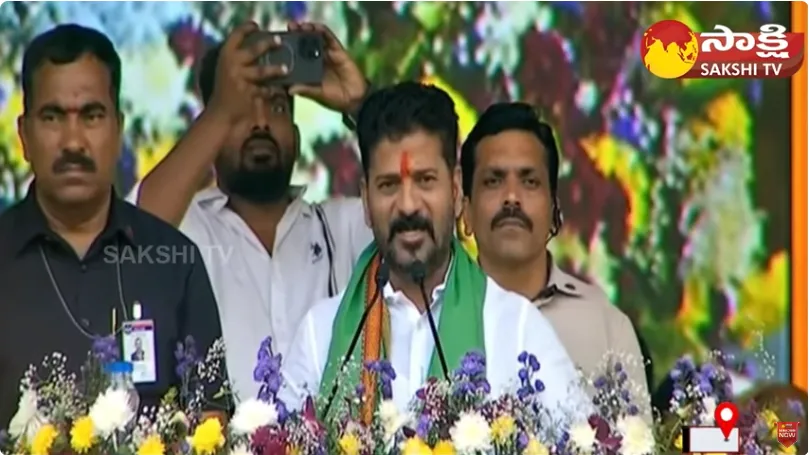 CM Revanth Reddy Speech In Indravelli Public Meeting Adilabad