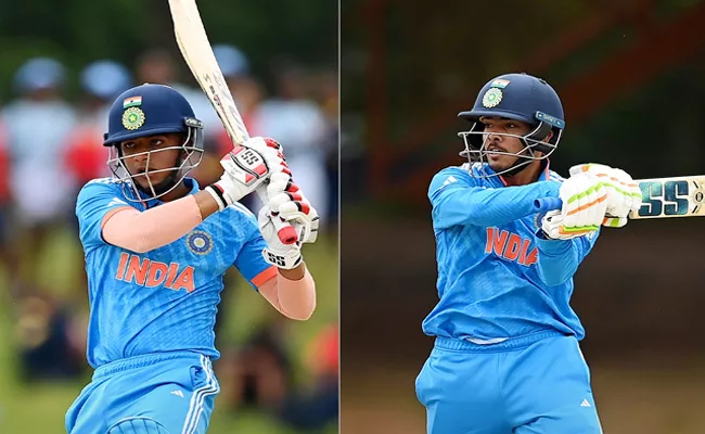 Under 19 WC IND VS NEP: Uday Saharan And Sachin Dhas Slams Centuries - Sakshi