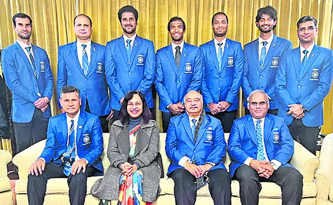 Apathy in Pakistan on Davis Cup match with India - Sakshi