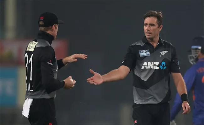 NZ VS AUS 1st T20: Tim Southee Over Takes Martin Guptill In Most T20I Matches Played For New Zealand - Sakshi