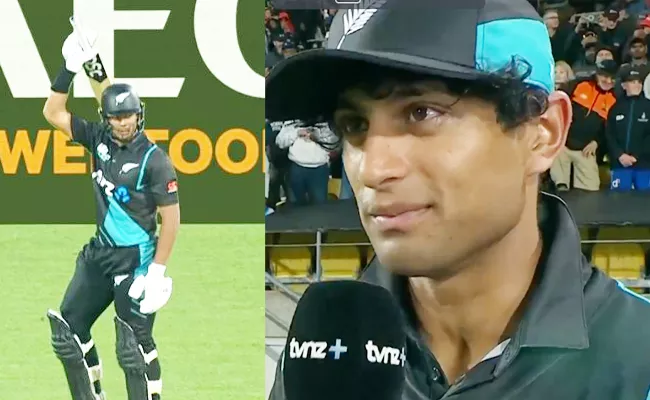 NZ vs Aus 1st T20: Conway Rachin Blistering 50s New Zealand Score 215 - Sakshi