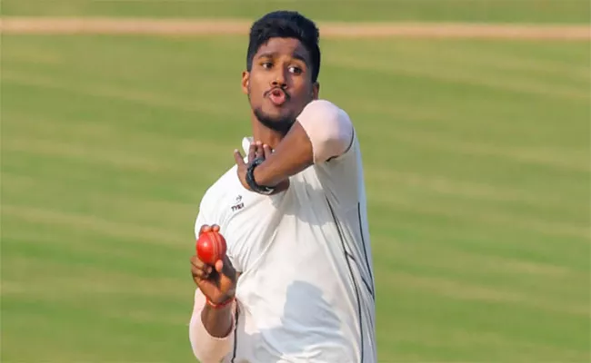 Ranji Trophy Quarter Final: Andhra Pacers Dominated Madhya Pradesh On Day 1 - Sakshi