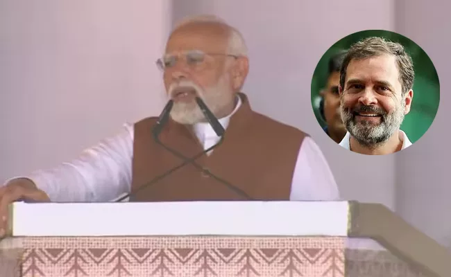 PM Modi Slams Rahul Gandhi Varanasi Remark Those who lost senses - Sakshi