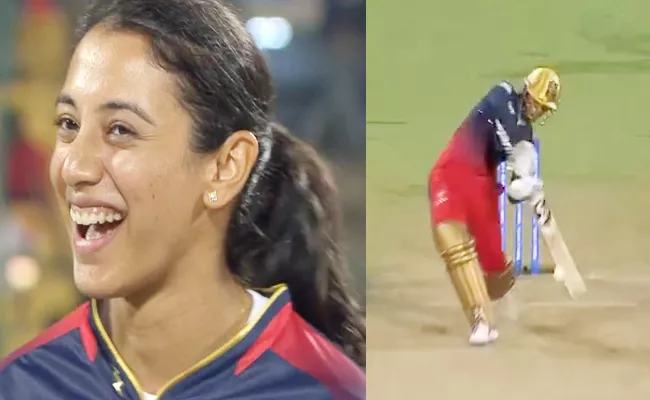 WPL 2024 Packed Chinnaswamy Crowd Roars For Mandhana Meghana Richa Fifties - Sakshi