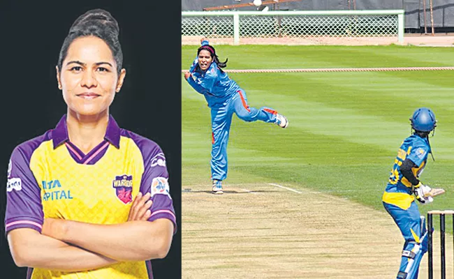 The comeback of Hyderabadi veteran spinner Gauhar Sultana - Sakshi