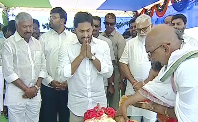 CM YS Jagan Kuppam Tour Live Updates - Sakshi