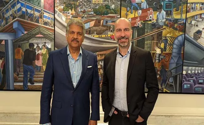 Anand Mahindra Tweet About Uber CEO - Sakshi