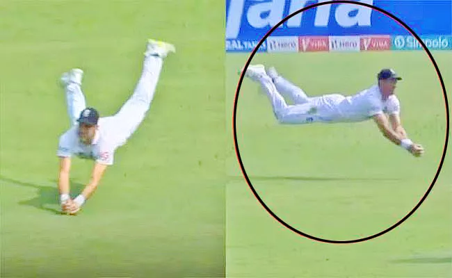 James Anderson takes stunning catch to dismiss Yashasvi Jaiswal - Sakshi