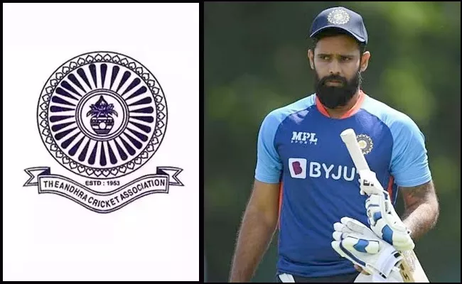 Andhra Cricket Association Responds On Hanuma Vihari Row - Sakshi