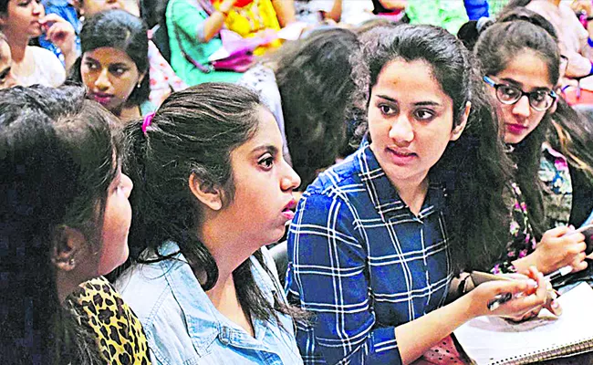 TS Intermediate Exam from tomorrow - Sakshi