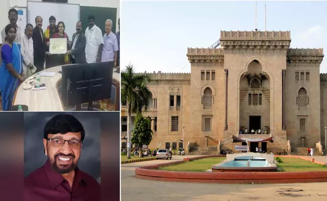 Osmania University Old Student Rs 5 Crore Donatio - Sakshi