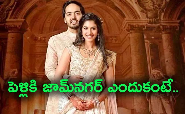 Why They Choose Jamnagar For Marriage Said Anant Ambani - Sakshi