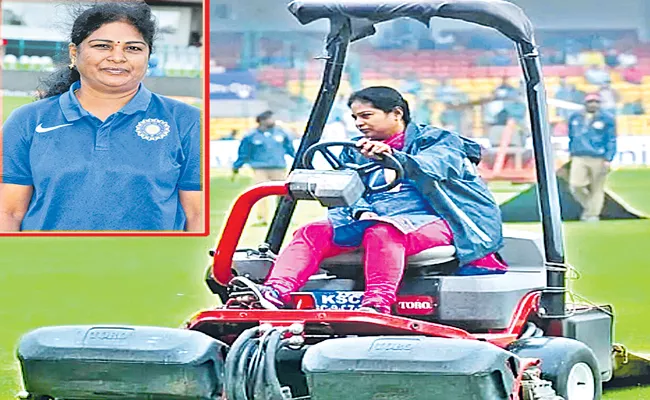 WPL 2024: Jacintha Kalyan Makes History as India First Female Pitch curator - Sakshi