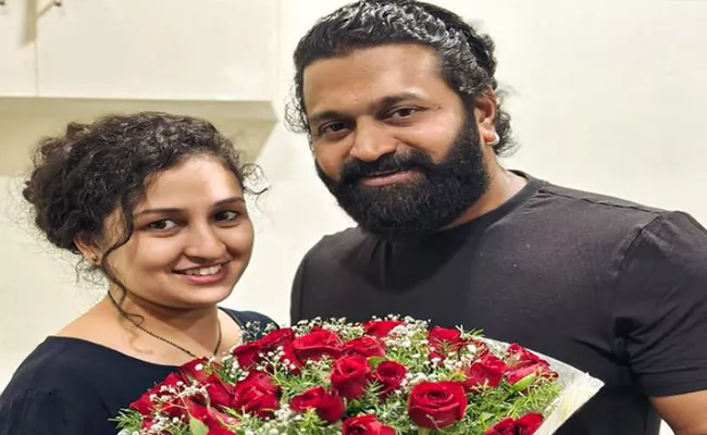 Kantara Fame Rishab Shetty Special Wishes To Her Wife on Her Birthday  - Sakshi