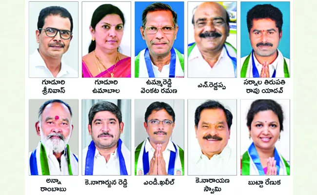 Appointment of YSRCP Coordinators - Sakshi