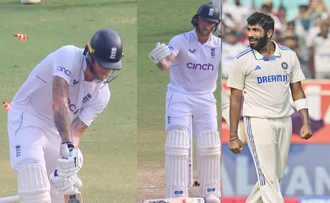 Ind vs Eng 2nd Test Vizag Bumrah Shocks Stokes Reaction Viral Video - Sakshi