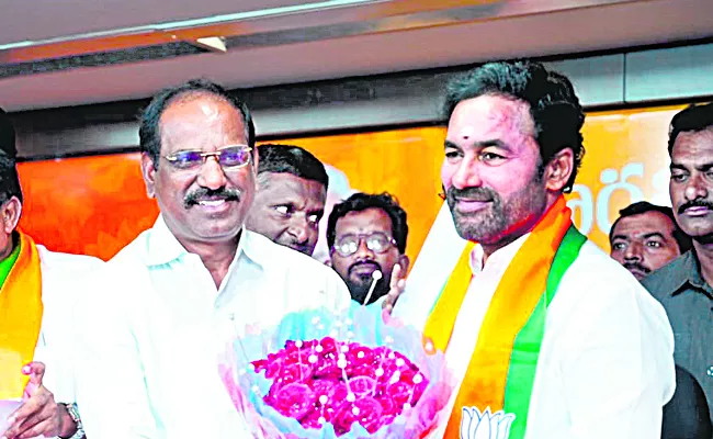 Adilabad ZP Chairman joined the bjp party - Sakshi