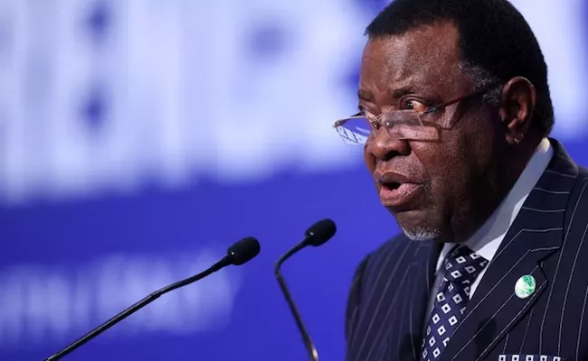 Namibian President Hage Geingob Dies Aged 82 - Sakshi