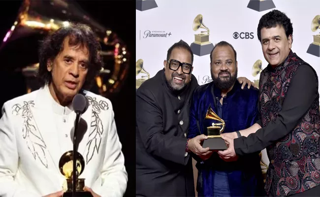 Grammy Awards 2024: Zakir Hussain Won Second Time - Sakshi