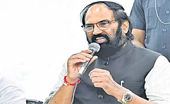 Uttamkumar Reddy Fires On BRS - Sakshi