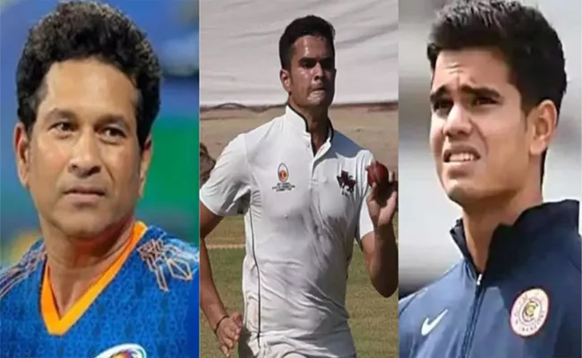 Arjun tendulkar flop show continue in ranji trophy 2023-24 - Sakshi